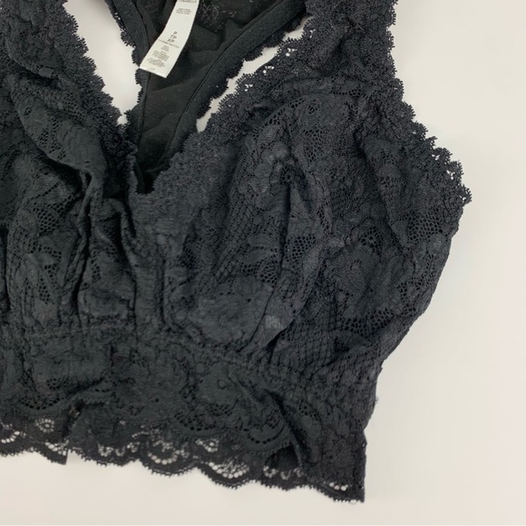 Cosabella Never Say Never Black Curvy Racie Racerback Bralette Petite - Picture 10 of 13